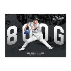 益田直也投手 800試合登板記念 A3ポスター