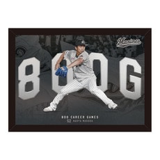 益田直也投手 800試合登板記念 メタルポスター