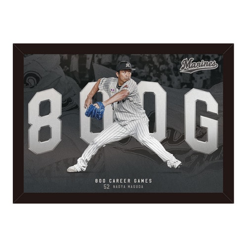 益田直也投手 800試合登板記念 メタルポスター 詳細画像 1カラー 1