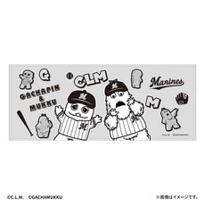26ガチャピン・ムック_MARINES フェイスタオル