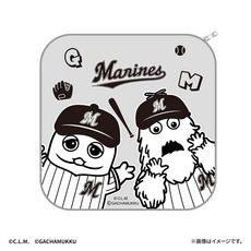 26ガチャピン・ムック_MARINES タオルポーチ