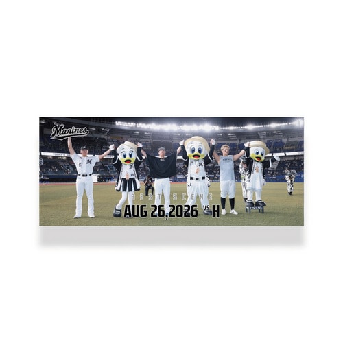 2026ベストシーン 選手集合フェイスタオル(8.26vsH) 詳細画像 1カラー 1
