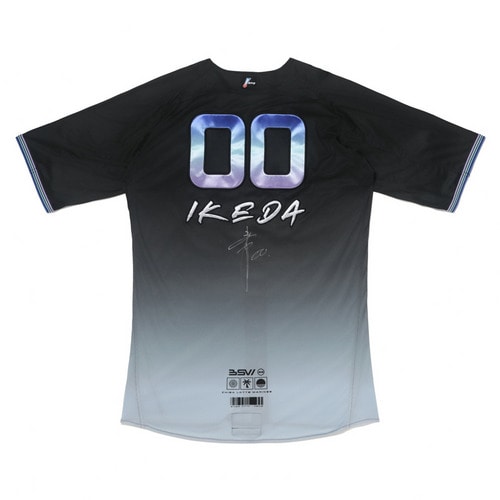 #00池田 来翔 サイン入り実使用ユニホーム(BSW)