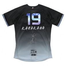 #19唐川 侑己 サイン入り実使用ユニホーム(BSW)