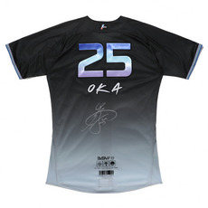 #25岡 大海 サイン入り実使用ユニホーム(BSW)