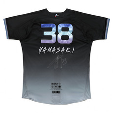 #38山﨑 剛 サイン入り実使用ユニホーム(BSW)