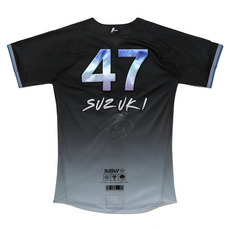 #47鈴木 昭汰 サイン入り実使用ユニホーム(BSW)