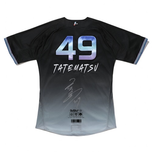#49立松 由宇 サイン入り実使用ユニホーム(BSW)