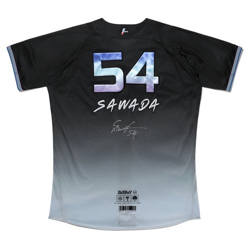 #54澤田 圭祐 サイン入り実使用ユニホーム(BSW)
