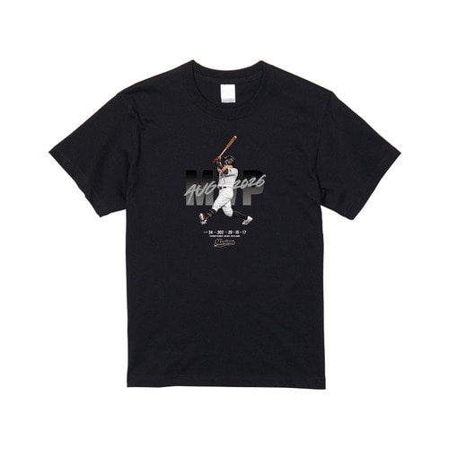 山口航輝選手 8月度「大樹生命月間MVP賞」受賞記念 Tシャツ 詳細画像 ホワイト 1