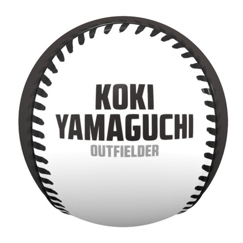 山口航輝選手 8月度「大樹生命月間MVP賞」受賞記念 ピクチャーボール 詳細画像 1カラー 4
