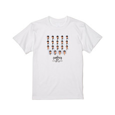 唐川侑己投手引退メモリアル Tシャツ(歴代顔写真)