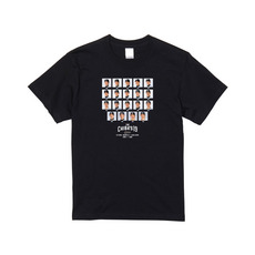 唐川侑己投手引退メモリアル Tシャツ(歴代顔写真) 詳細画像