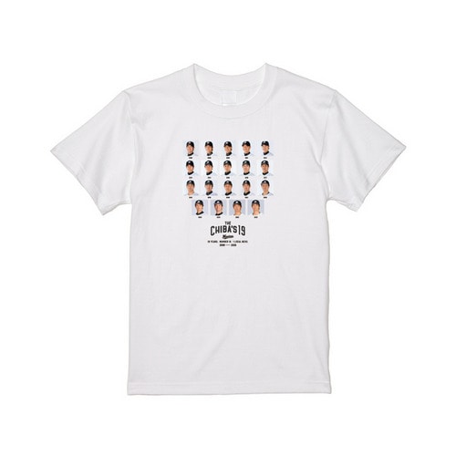 唐川侑己投手引退メモリアル Tシャツ(歴代顔写真) 詳細画像 ホワイト 1