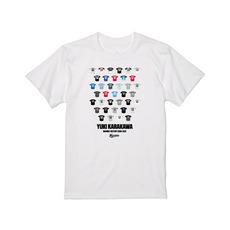 唐川侑己投手引退メモリアル Tシャツ(歴代ユニホーム)