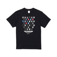 唐川侑己投手引退メモリアル Tシャツ(歴代ユニホーム) 詳細画像