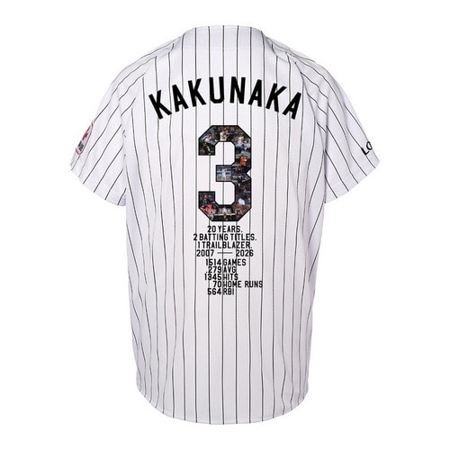 角中勝也選手引退メモリアル レプリカユニホーム HOME 詳細画像 HOME 1