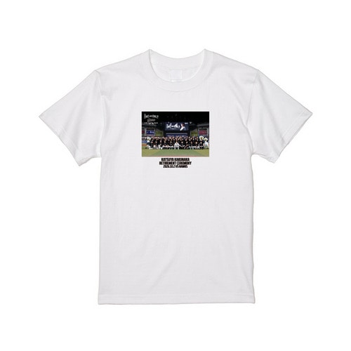 角中勝也選手引退メモリアル Tシャツ(選手集合) 詳細画像 ホワイト 1
