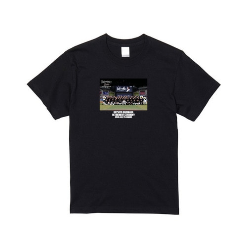 角中勝也選手引退メモリアル Tシャツ(選手集合) 詳細画像 ブラック 1