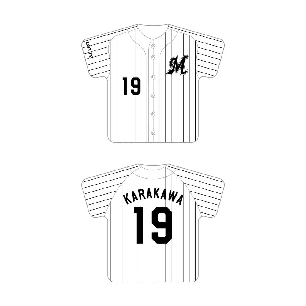 唐川侑己投手引退メモリアル 歴代ユニホーム展開 ユニホーム型
