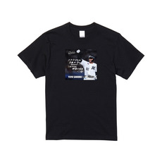 櫻井ユウヤ選手 プロ入り初ヒット記念 Tシャツ(直筆メッセージ) 詳細画像
