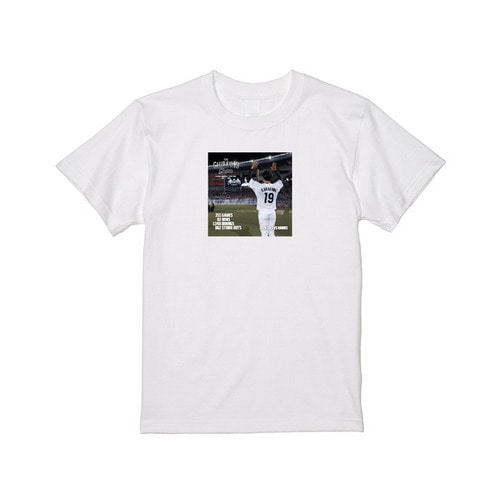 唐川侑己投手引退メモリアル Tシャツ(引退セレモニー) 詳細画像 ホワイト 1