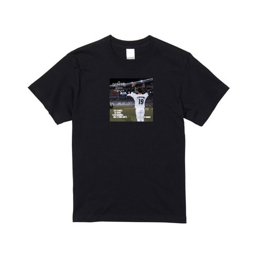 唐川侑己投手引退メモリアル Tシャツ(引退セレモニー) 詳細画像 ブラック 1