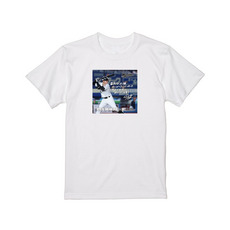 岡村了樹選手 プロ入り初ヒット記念 Tシャツ(直筆メッセージ)