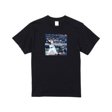 岡村了樹選手 プロ入り初ヒット記念 Tシャツ(直筆メッセージ) 詳細画像