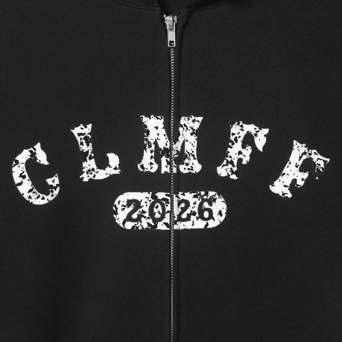 CLMFF2026 スウェットフルジップパーカー 詳細画像 ホワイト 10