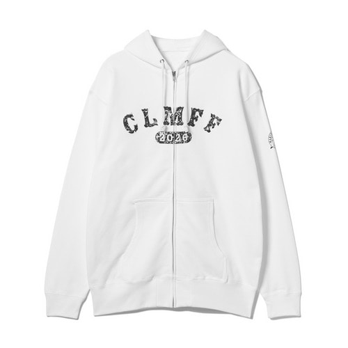CLMFF2026 スウェットフルジップパーカー 詳細画像 ホワイト 2