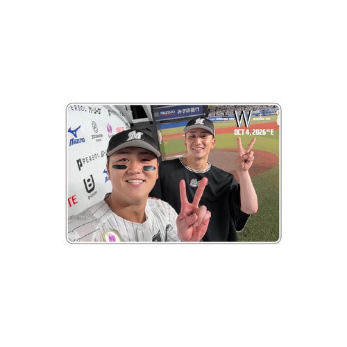 2026ベストシーン 選手セルフィーアクリルカード(10.4vsE) 詳細画像 1カラー 1
