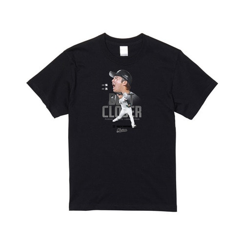 横山陸人投手 最多セーブ投手賞受賞記念 Tシャツ 詳細画像 ブラック 1