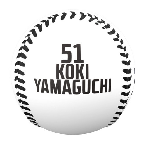 山口航輝選手 千葉移転後球団最多本塁打記念 ピクチャーボール 詳細画像 1カラー 5