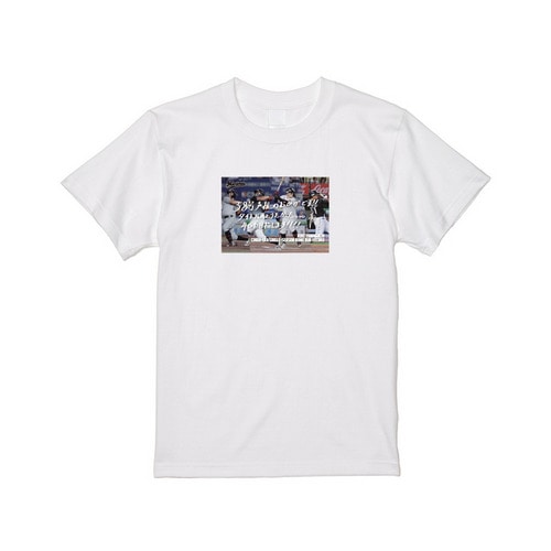 山口航輝選手 千葉移転後球団最多本塁打記念 Tシャツ(直筆メッセージ) 詳細画像 ホワイト 1