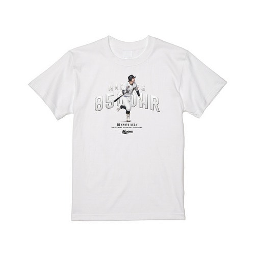 球団通算8500本塁打記念（上田希由翔選手） Tシャツ 詳細画像 ホワイト 1