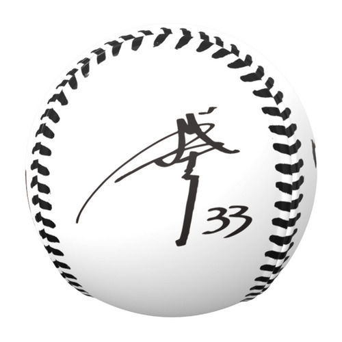 八木彬投手 損保ジャパンHIKESHI賞受賞記念 ピクチャーボール 詳細画像 1カラー 4