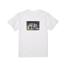 八木彬投手 損保ジャパンHIKESHI賞受賞記念 Tシャツ(直筆メッセージ)