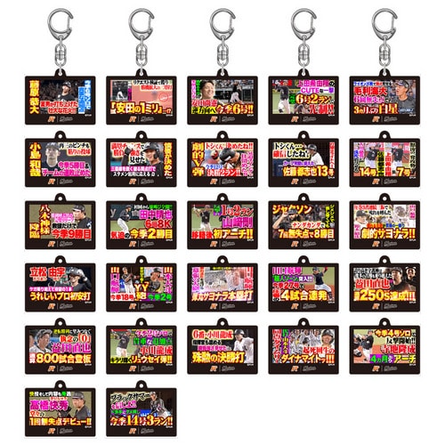 2026(8月) パ・リーグTV&times;マリーンズコラボ　サムネイルデザイン シークレットキーホルダー 詳細画像 1カラー 1