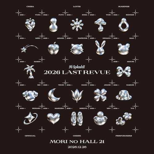 M☆Splash!! 2026 Last Revue Tシャツ(集合デザイン) 詳細画像 1カラー 3